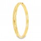 Pre Owned 14ct Hinged Bangle ZA645